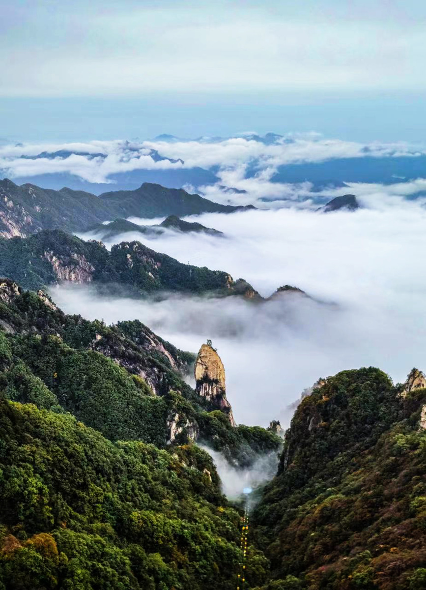 平顶山鲁山：雨后尧山更妖娆