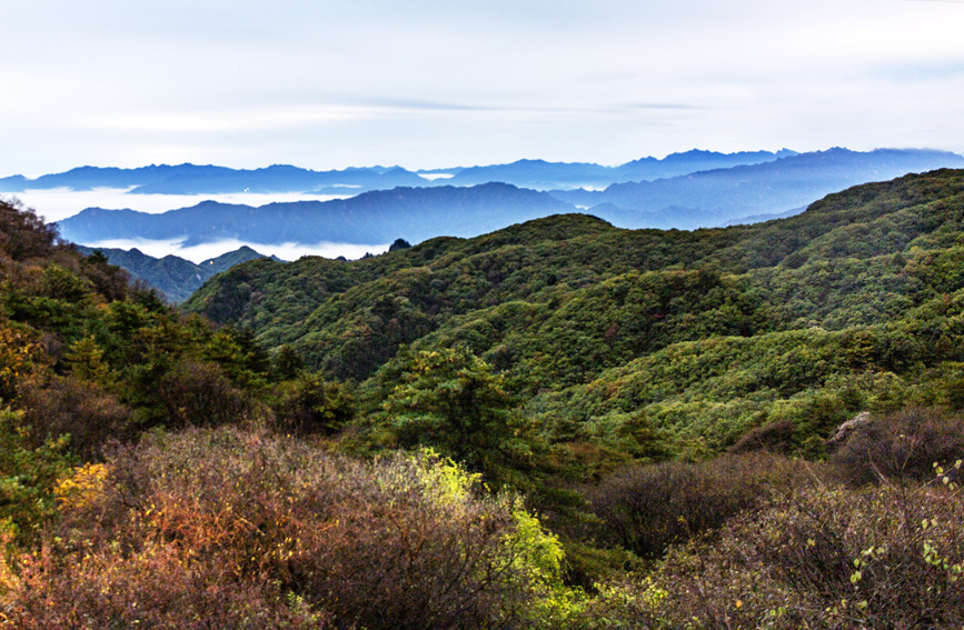 平顶山鲁山：雨后尧山更妖娆