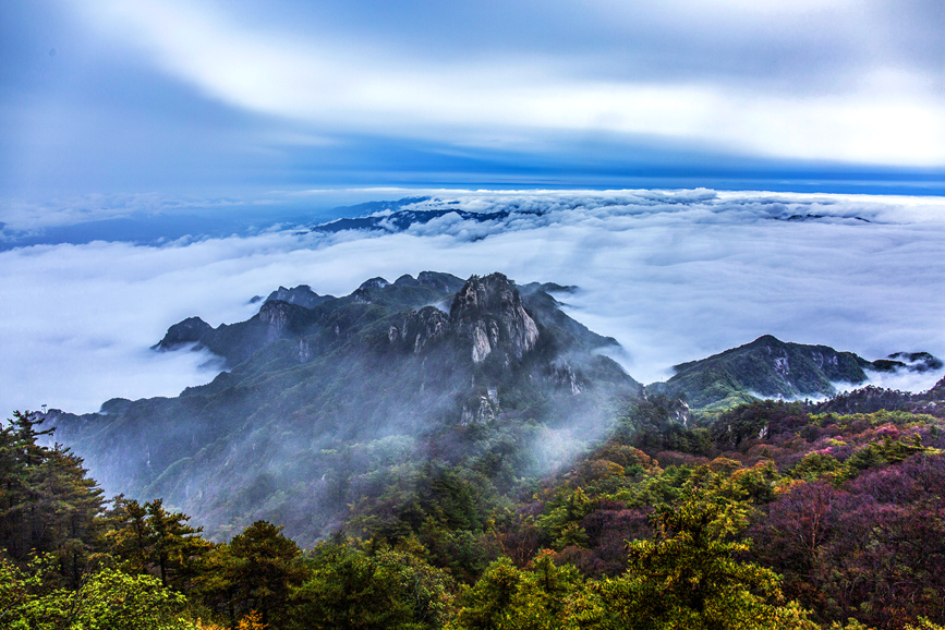 平顶山鲁山：雨后尧山更妖娆