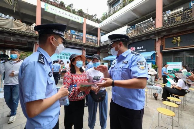 昆明森警亮出“百日行动”成绩单