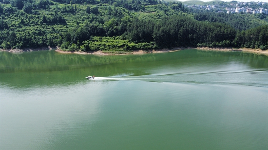 （供稿）贵州思南：生态富民成效显_fororder_思林乌江白鹭湖湿地公园 肖月摄