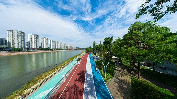 Jianyang City, Chengdu: Landscape Park City Improves Residents' Sense of Happiness_fororder_图片 2