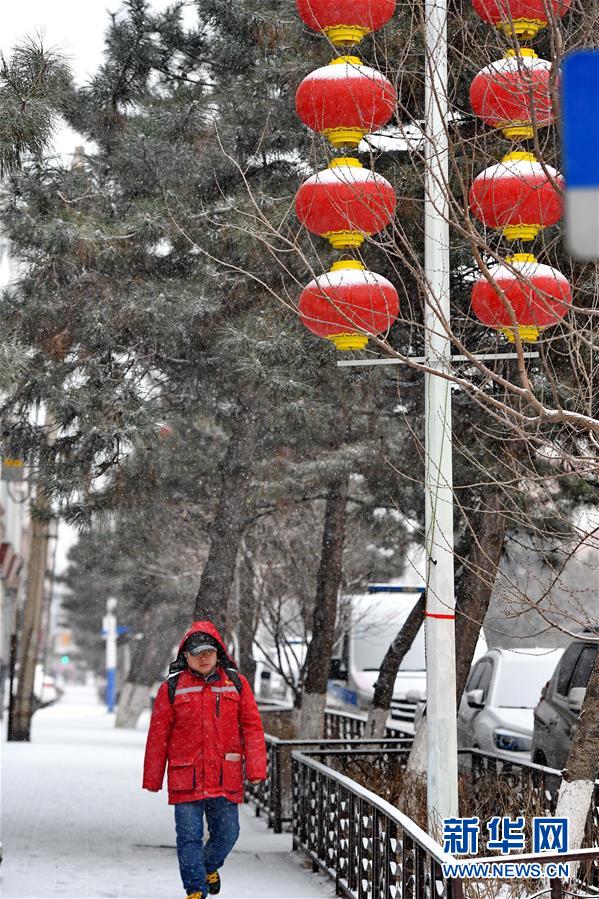 长春迎雪