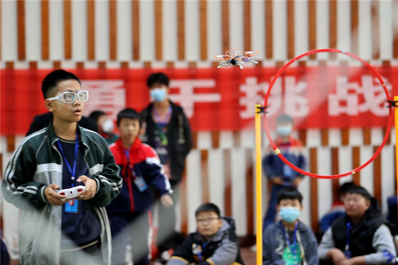 第六届全国青少年无人机大赛（安阳市赛）暨第五届安阳市青少年航模大赛举行_fororder_图片8