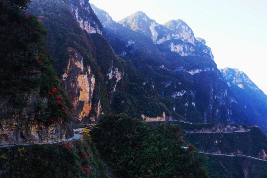 【城市远洋带图】重庆巫山：初冬下庄 风景如画