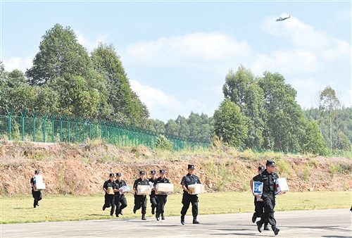 警务保障大演练 全力护航东博会