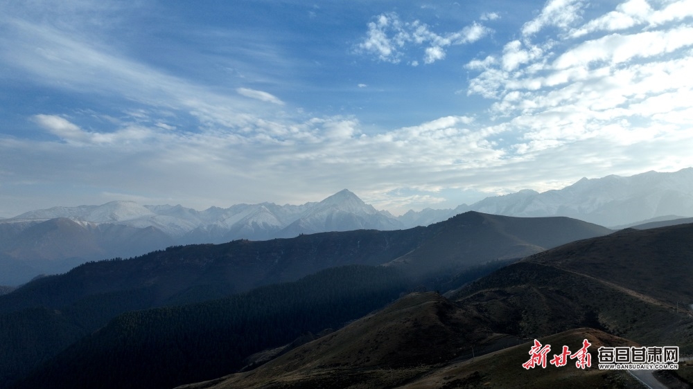 【武威】武威天祝：祁连披霞若锦绣 马牙雪山傲群峰_fororder_6