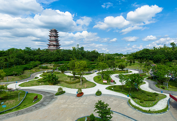 Jianyang City, Chengdu: Landscape Park City Improves Residents' Sense of Happiness_fororder_图片 1