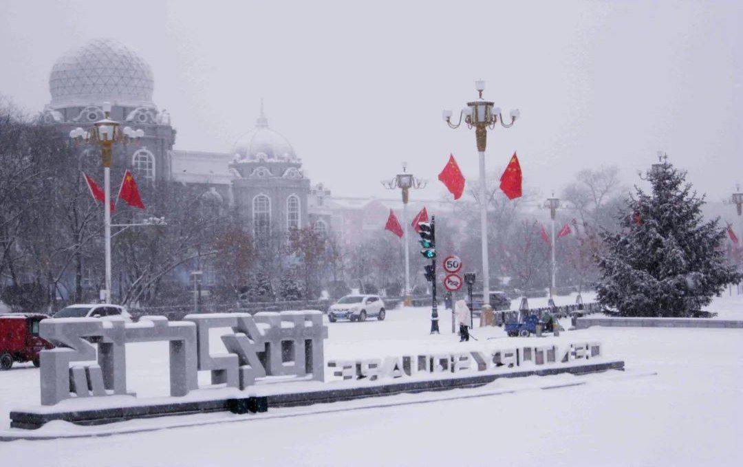 来这里看飘雪的黑龙江