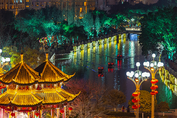 Jinjiang District of Chengdu Awarded "Tianfu FamousTourism County"_fororder_图片 1