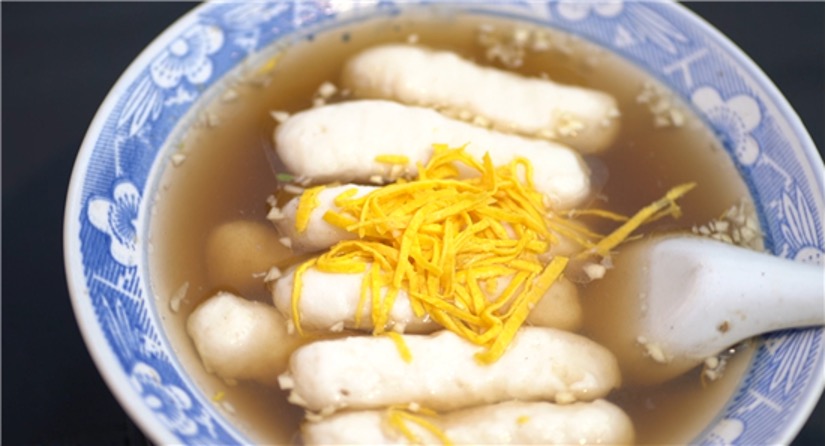 Tasting Huaiyang Cuisine along the Canal in Huai'an: Jiangba Fish Balls, White as Snow, Fresh in Taste_fororder_00