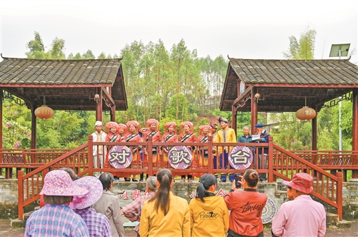 南宁市良庆区：山歌传乡音 唱出好日子