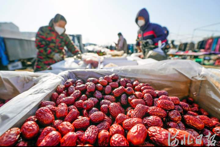 河北遵化： 购年货 迎新年