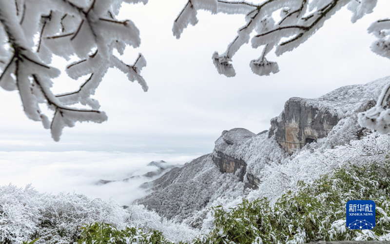 重庆南川迎初雪