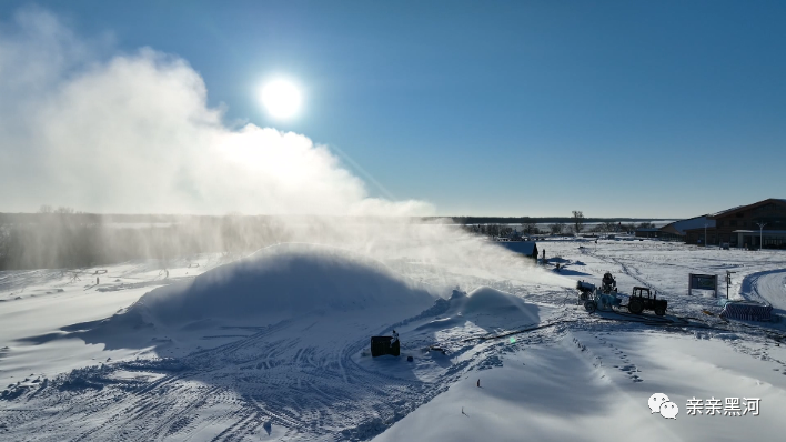 中国瑷珲国际汽车营地26个冰雪体验项目即将完工