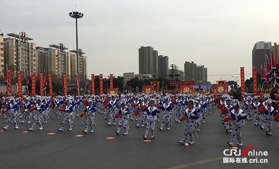 陕西鄠邑舞出新时代 “鼓舞之乡”热闹过大年