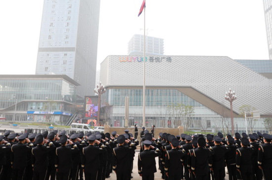 【原创】重庆渝北公安举行“中国人民警察节”升旗仪式_fororder_微信图片_20230110153949