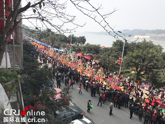 已过审【区县联动】【江津】火树银花不夜天 江津白沙镇20万人闹元宵【区县联动　列表】火树银花不夜天 江津白沙镇喜庆闹元宵