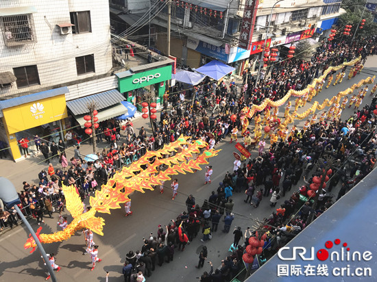 已过审【区县联动】【江津】火树银花不夜天 江津白沙镇20万人闹元宵【区县联动　列表】火树银花不夜天 江津白沙镇喜庆闹元宵