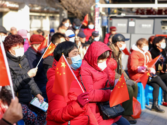 南京建邺南苑街道“迎新春大拜年、红歌飘过那些年”主题慰问演出_fororder_图片4