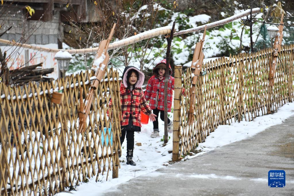 广西：大苗山迎来降雪