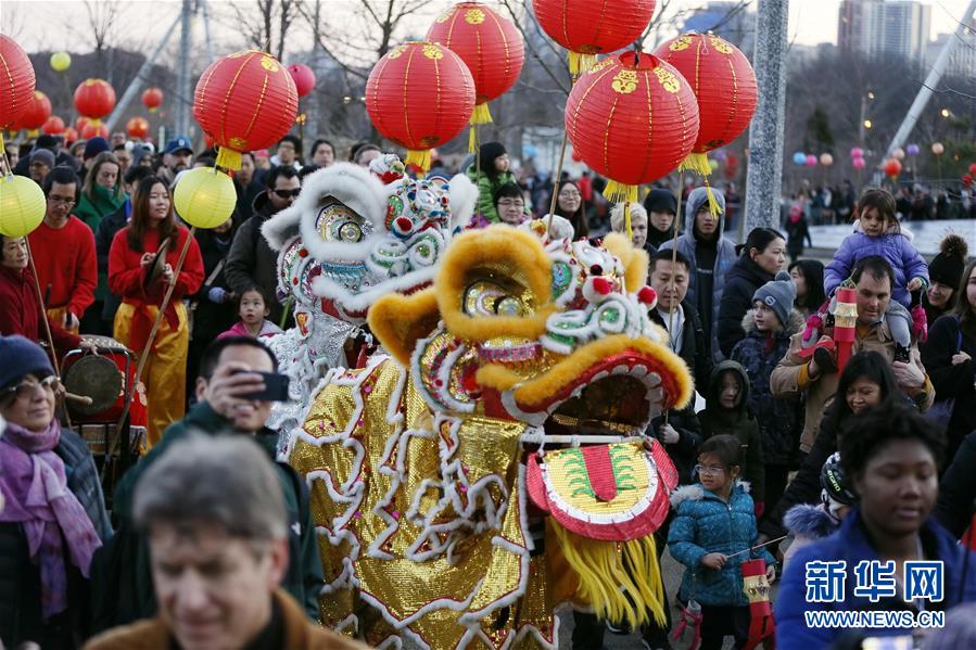 芝加哥举行元宵节庆祝活动