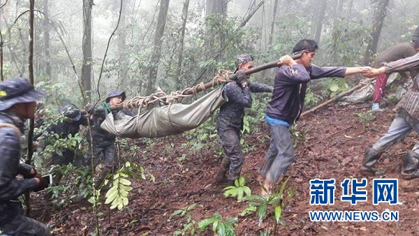 泰国发现失联军用直升机残骸 机上5人全部遇难