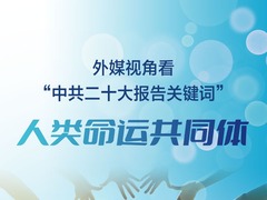 外媒视角看“中共二十大报告关键词”|人类命运共同体