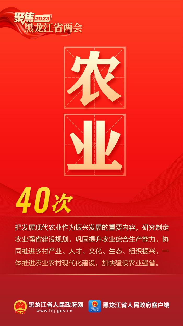 9个高频词，看2023年黑龙江省政府工作报告！_fororder_33