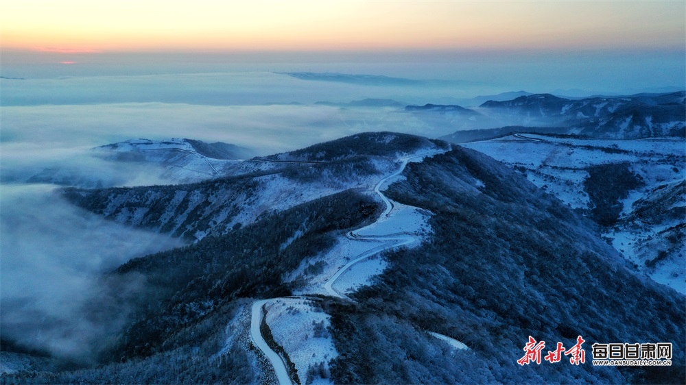 【平凉】平凉：快来欣赏华亭莲花台的春雪_fororder_4