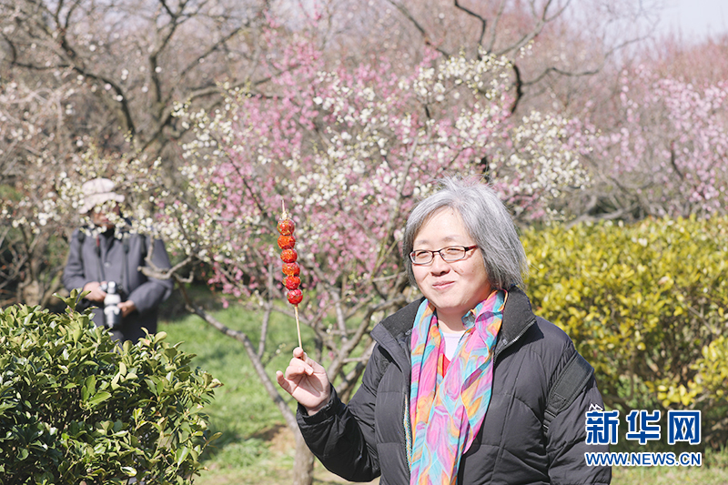 梅花枝头春意闹 香飘万里迎客来