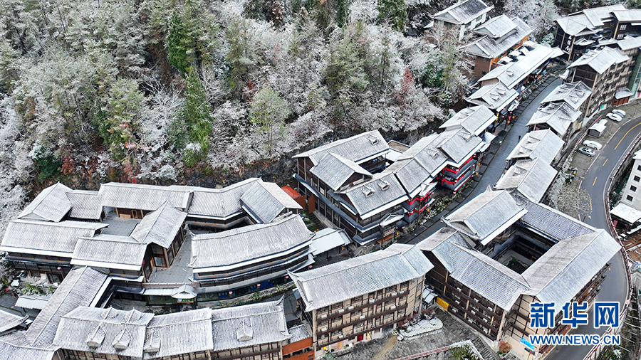 【“飞阅”中国】雪落古城 古韵悠然