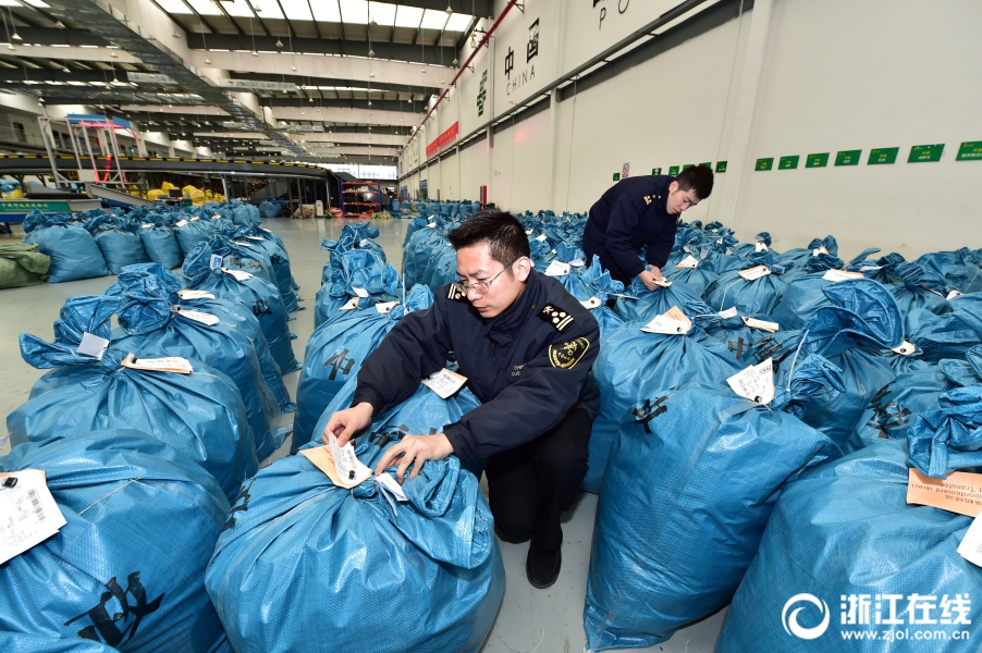 义乌国际邮件通关总量首破1亿件