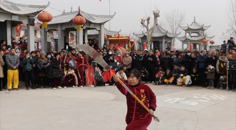 濮阳市濮阳县：梅花傲然迎寒放 梅拳盛会庆新春_fororder_图片7