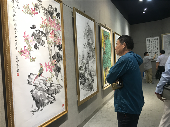 （供稿 文体列表 三吴大地南京 移动版）江苏“妙笔墨韵”优秀花鸟画展在南京举办