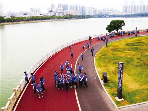 【焦点图】南宁海绵城市三年试点建设基本完成 效果凸显(图)