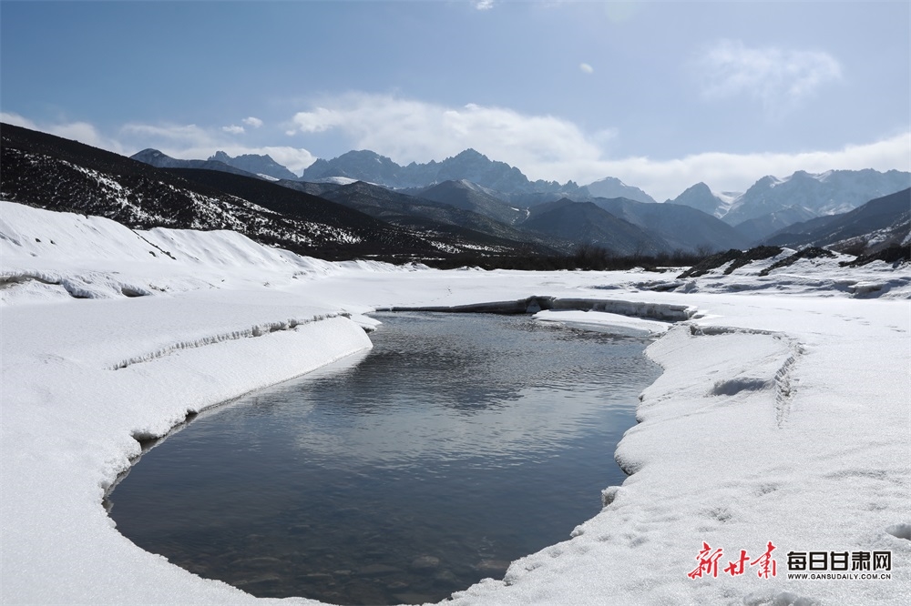 【轮播】武威天祝：雪山冰峰相拥 山峦草原宁静_fororder_4