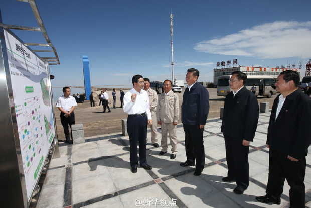 习近平到青海考察