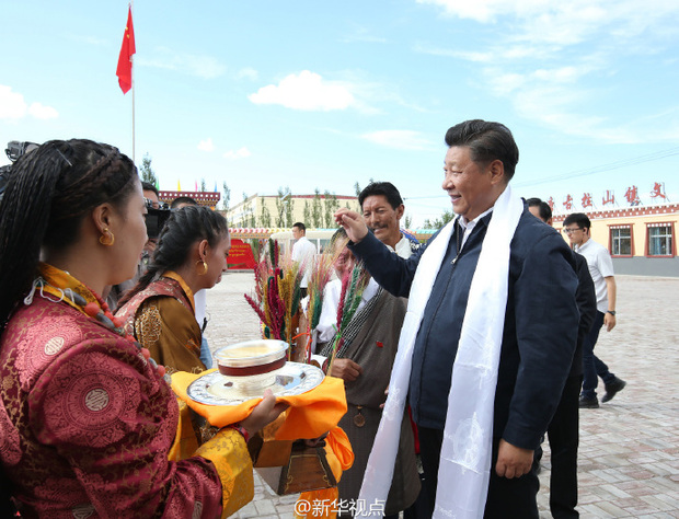 习近平到青海考察