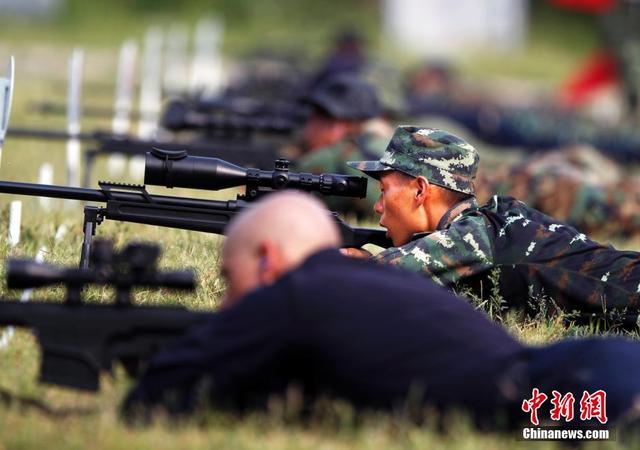 首届国际狙击手射击竞赛在北京拉开“战幕”