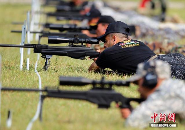 首届国际狙击手射击竞赛在北京拉开“战幕”