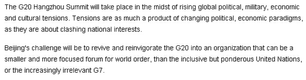 【老外看G20】杭州G20——值得期待的中国时刻