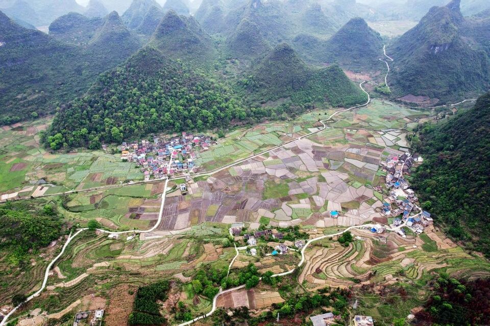 广西：田园景色美