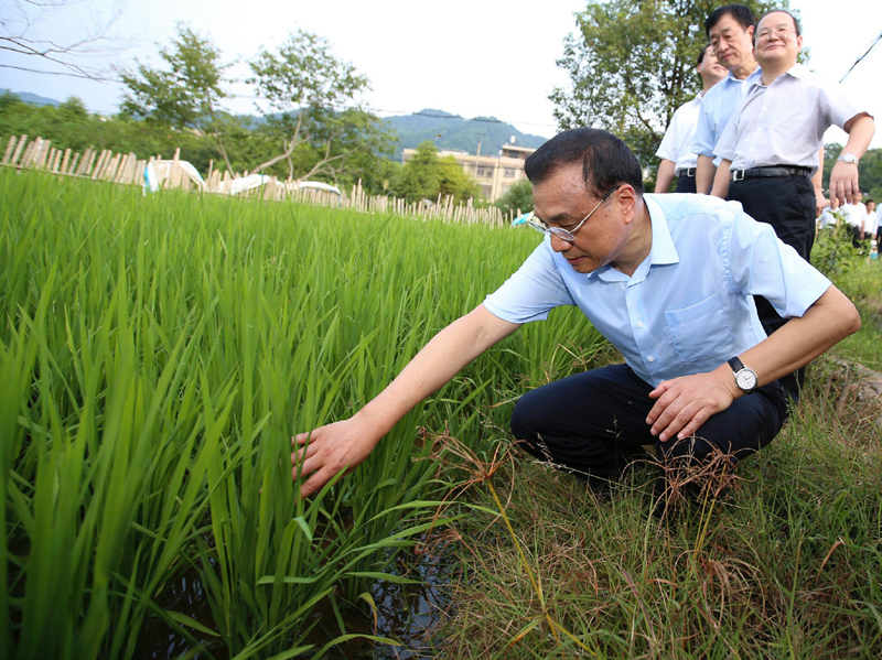 李克强江西考察途中临时停车挂念这件事