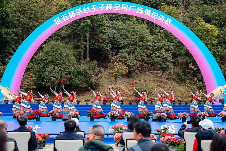 第五届茅台王子杯全国广场舞总决赛在百里杜鹃管理区成功举办