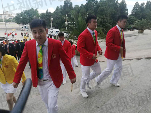 习近平将在人民大会堂会见中国奥运代表团