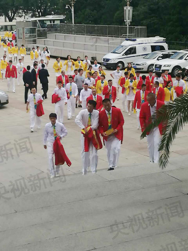 习近平将在人民大会堂会见中国奥运代表团