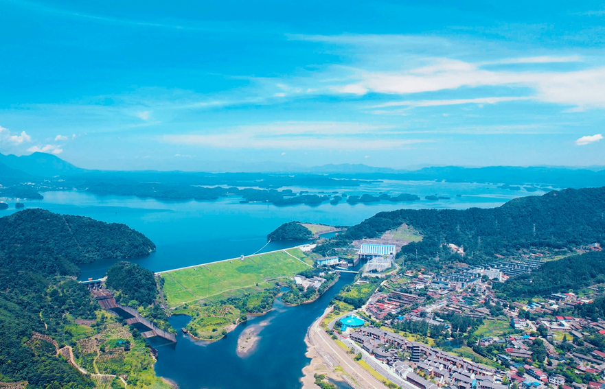 Zhelin Hydropower Station of the State Grid in Jiangxi Province: Increasing the water flow out of the reservoir for spring irrigation and water recharge_fororder_图片 1