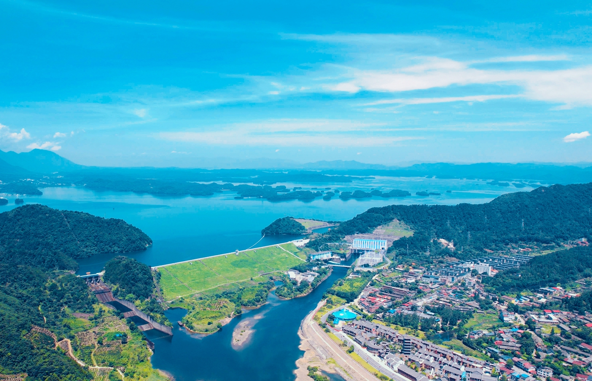 Zhelin Hydropower Station of the State Grid in Jiangxi Province: Increasing the water flow out of the reservoir for spring irrigation and water recharge_fororder_图片 1