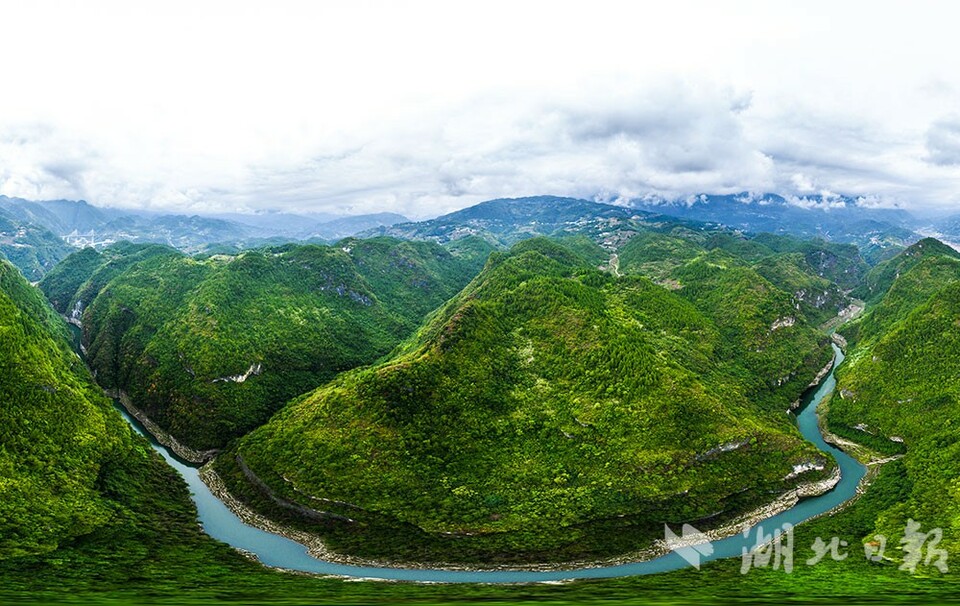 巴东：绝美风光神农溪之绵竹峡